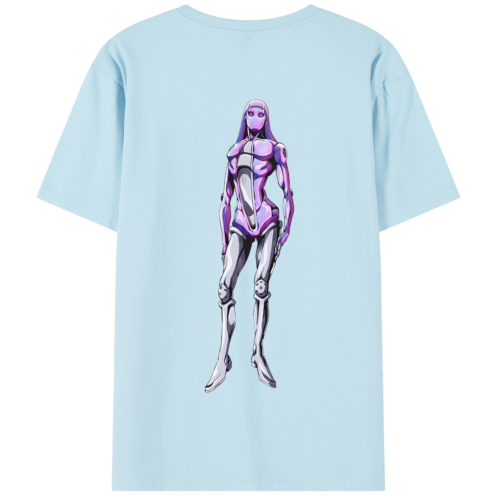 （画像用） ジョジョの奇妙な冒険 JoJo's Bizarre Adventure 綿100％半袖Tシャツ（背面プリント）